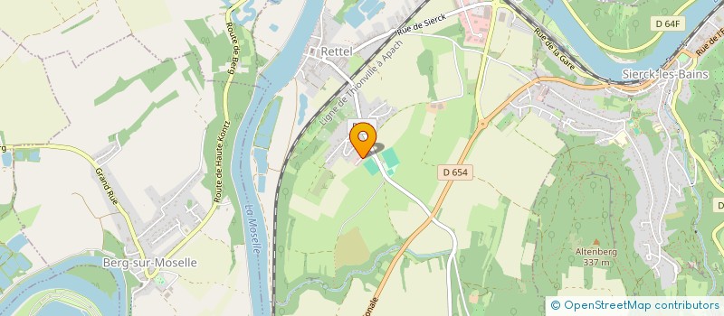 localisation de l'entreprise GFA DE L ALLIANCE  KIRSCHNAUMEN