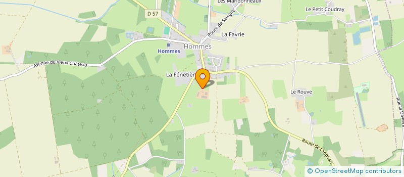 localisation de l'entreprise GFA DE L'AULNE  HOMMES