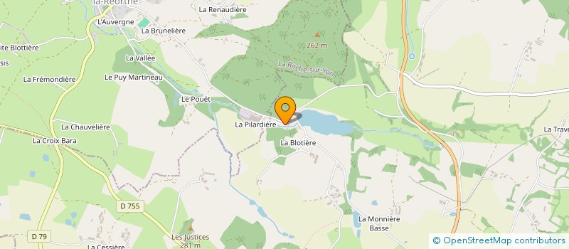 localisation de l'entreprise GFA DE L'AURIERE à SEVREMONT