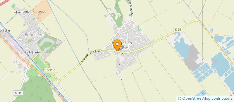 localisation de l'entreprise GFA DE L'AVENIR  ROUVRES-EN-PLAINE