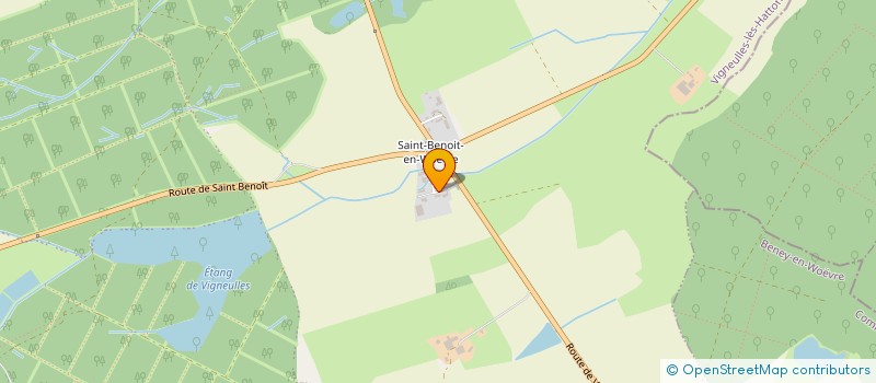 localisation de l'entreprise GFA DE L ESSORBIER à VIGNEULLES-LES-HATTONCHATEL