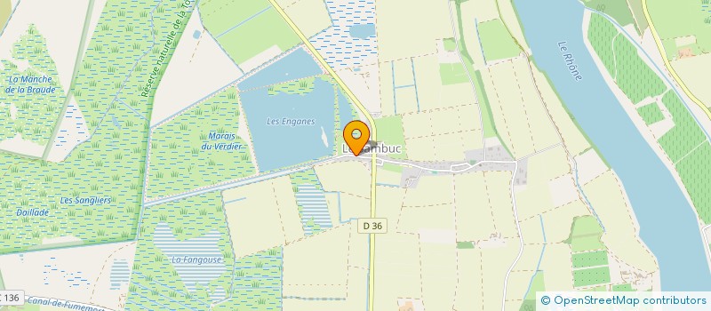 localisation de l'entreprise GFA DE L'ILE DE LA GABARE à ARLES