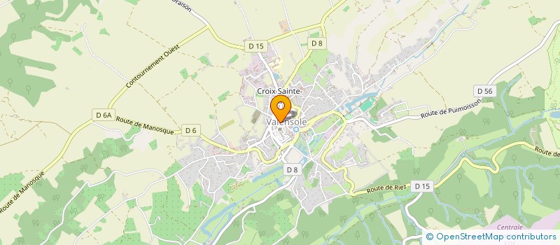 localisation de l'entreprise GFA DE L ILE DU CHAT à VALENSOLE