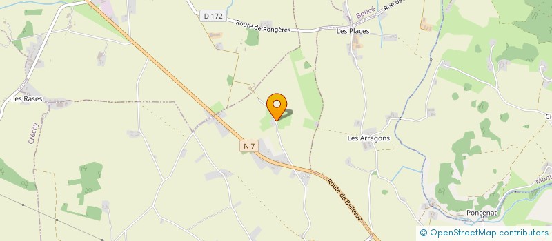 localisation de l'entreprise GFA DE L ISSER  LANGY