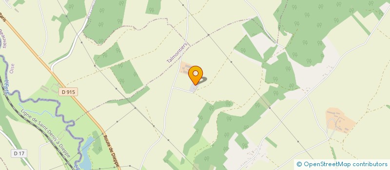 localisation de l'entreprise GFA DE L'OISE III  SERIFONTAINE