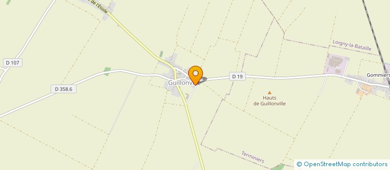 localisation de l'entreprise GFA DE L ORME à ORGERES-EN-BEAUCE