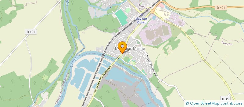 localisation de l'entreprise GFA DE L'OURCQ  OCQUERRE