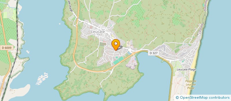 localisation de l'entreprise GFA DE LA BARONNETE à LEUCATE
