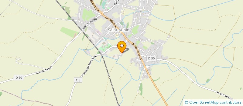 localisation de l'entreprise GFA DE LA BAUCHE à SAINT-AUBIN