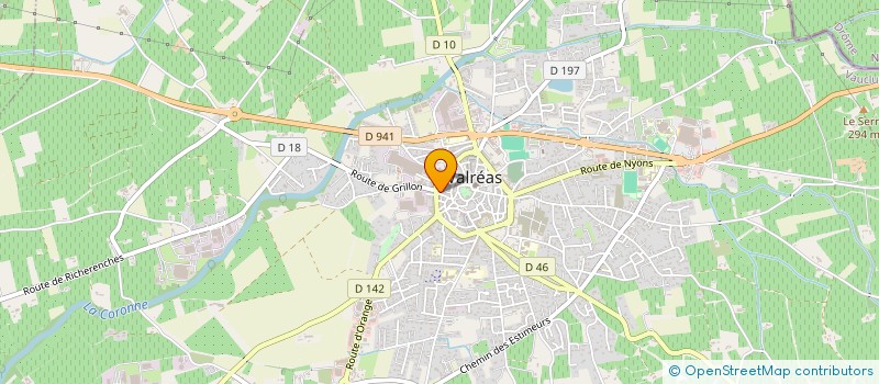 localisation de l'entreprise GFA DE LA BELAISE à VALREAS