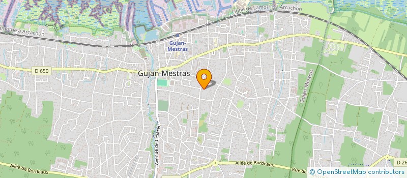 localisation de l'entreprise GFA DE LA BELLE ANNEE à GUJAN-MESTRAS