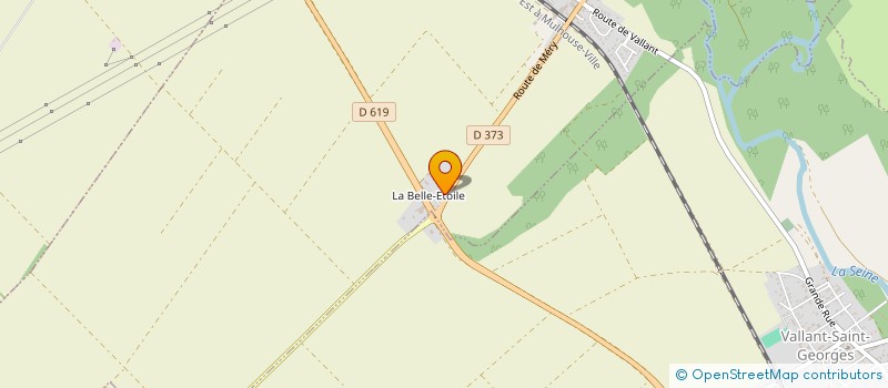 localisation de l'entreprise GFA DE LA BELLE ETOILE  MESGRIGNY