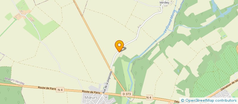 localisation de l'entreprise GFA DE LA BERTINE  NESLE-LA-REPOSTE