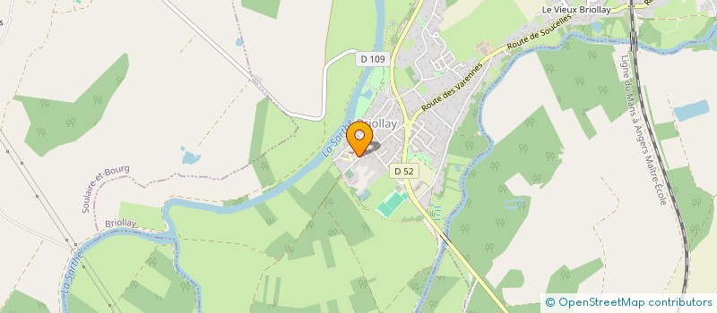 localisation de l'entreprise GFA DE LA BESSONNIERE à TIERCE