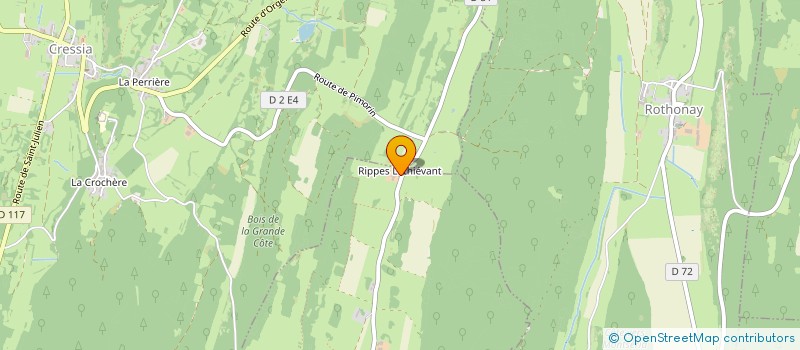 localisation de l'entreprise GFA DE LA BILLETTE  PIMORIN