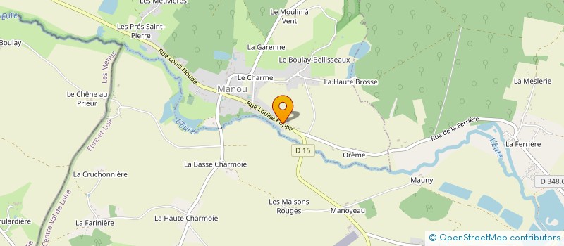 localisation de l'entreprise GFA DE LA BIZOTTERIE à MANOU