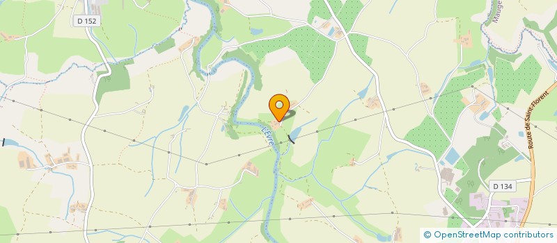 localisation de l'entreprise GFA DE LA BLINIERE à MONTREVAULT-SUR-EVRE