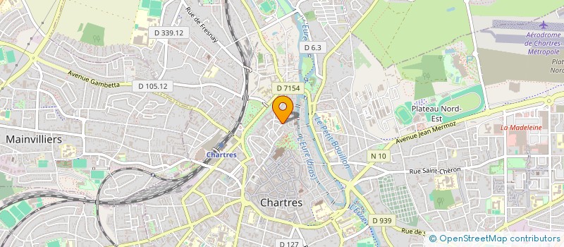 localisation de l'entreprise GFA DE LA BOEUFFERIE à CHARTRES