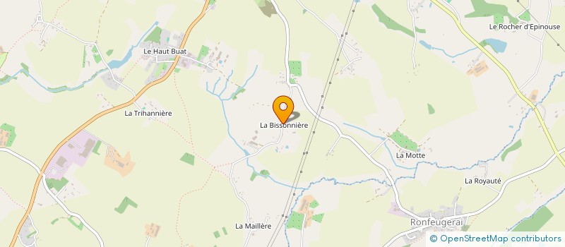 localisation de l'entreprise GFA DE LA BREBONNIERE à FLERS