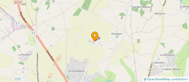 localisation de l'entreprise GFA DE LA BRECHOTIERE  PORNIC