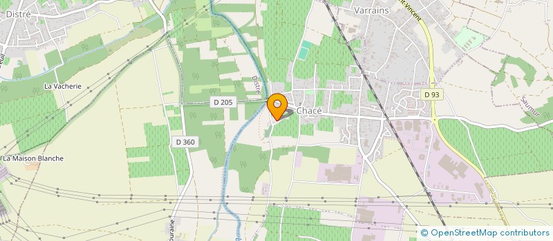 localisation de l'entreprise GFA DE LA BRUYERE  BELLEVIGNE-LES-CHATEAUX