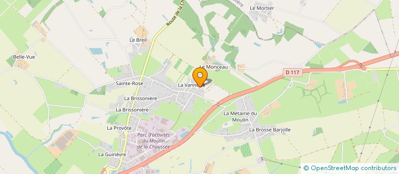 localisation de l'entreprise GFA DE LA BUCHETIERE  SAINT-PHILBERT-DE-GRAND-LIEU