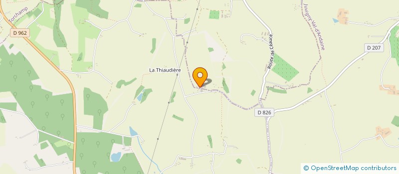 localisation de l'entreprise GFA DE LA BUNOUDERIE à AVRILLY