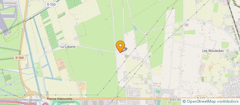 localisation de l'entreprise GFA DE LA CABANNE  SALON-DE-PROVENCE