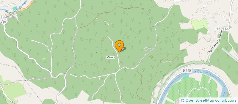 localisation de l'entreprise GFA DE LA CAMINADE  PARNAC