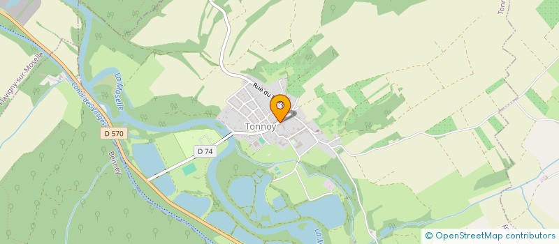 localisation de l'entreprise GFA DE LA CARRIERE  VILLE-EN-VERMOIS