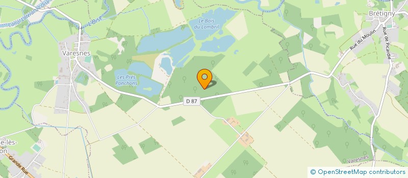 localisation de l'entreprise GFA DE LA CARRIERE  NAMPCEL