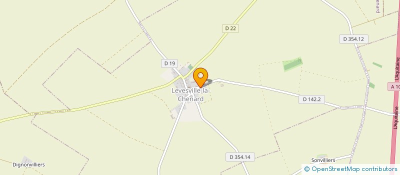 localisation de l'entreprise GFA DE LA CARRIERE BLANCHE à LEVESVILLE-LA-CHENARD
