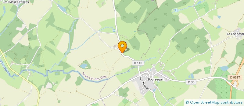 localisation de l'entreprise GFA DE LA CASCADE  SAINT-CYR-DES-GATS