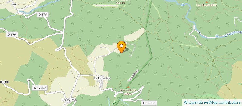 localisation de l'entreprise GFA DE LA CAUSSINE à PARDAILHAN