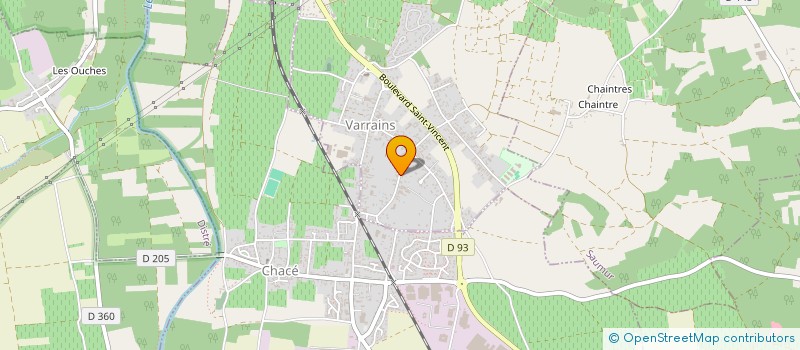 localisation de l'entreprise GFA DE LA CAVE DU ROCHER  VARRAINS