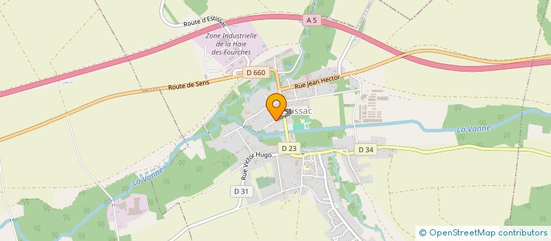 localisation de l'entreprise GFA DE LA CEINTURE VERTE  MESSON