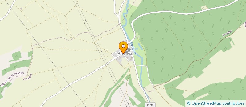 localisation de l'entreprise GFA DE LA CHAISE  ARRELLES