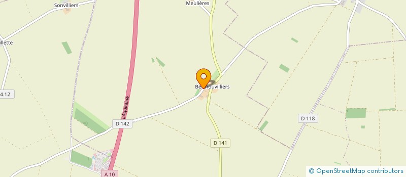 localisation de l'entreprise GFA DE LA CHAPELLE DU BAS à NEUVY-EN-BEAUCE