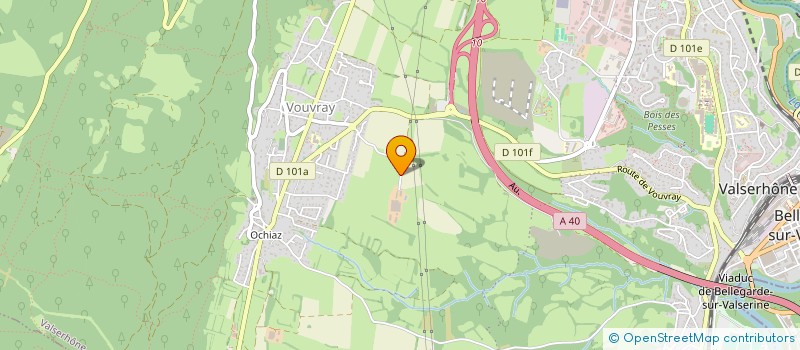 localisation de l'entreprise GFA DE LA COMBE à VALSERHONE