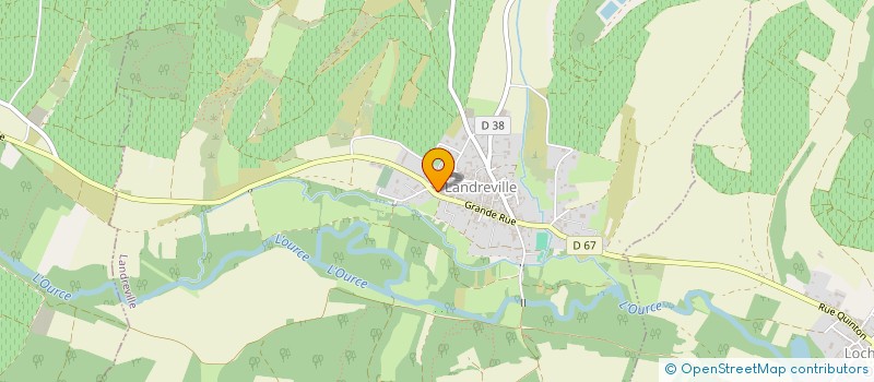 localisation de l'entreprise GFA DE LA COMMOTTE  CELLES-SUR-OURCE