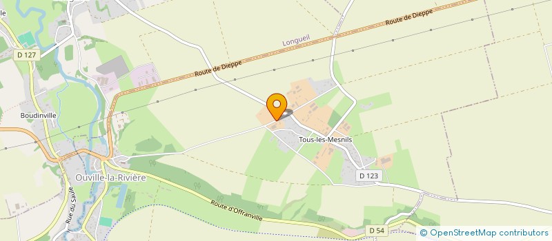 localisation de l'entreprise GFA DE LA COTE DE SAINTE APPOLINE  OUVILLE-LA-RIVIERE