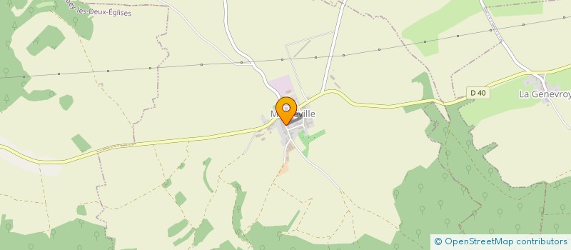 localisation de l'entreprise GFA DE LA COTE MOIRANT à MARBEVILLE