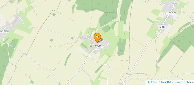 localisation de l'entreprise GFA DE LA COUR DE THIEULLOY  THIEULLOY-L'ABBAYE