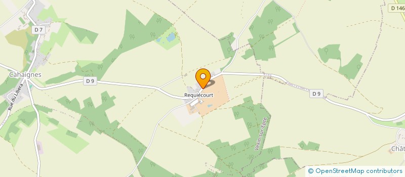 localisation de l'entreprise GFA DE LA CROIX  VEXIN-SUR-EPTE