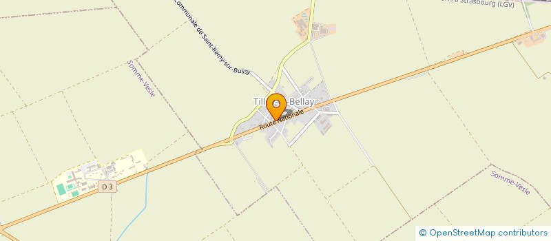 localisation de l'entreprise GFA DE LA CROIX DE TILLOY  TILLOY-ET-BELLAY