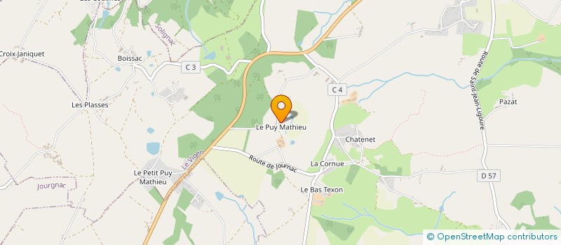 localisation de l'entreprise GFA DE LA CROIX DU PARC à LE VIGEN