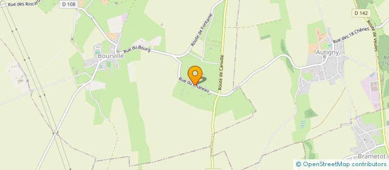 localisation de l'entreprise GFA DE LA CROIX REALCAN  ERMENOUVILLE