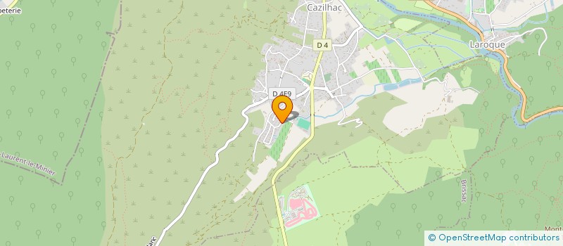 localisation de l'entreprise GFA DE LA DEVEZE MONNIER à MONTOULIEU