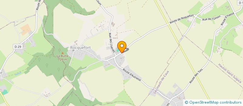 localisation de l'entreprise GFA DE LA DUBE  ROCQUEFORT