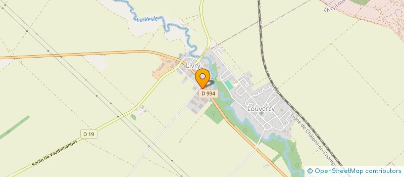 localisation de l'entreprise GFA DE LA FAMILLE MACHET  LIVRY-LOUVERCY